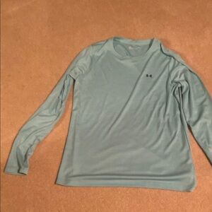 Under Armour Light Blue Long Sleeve Shirt